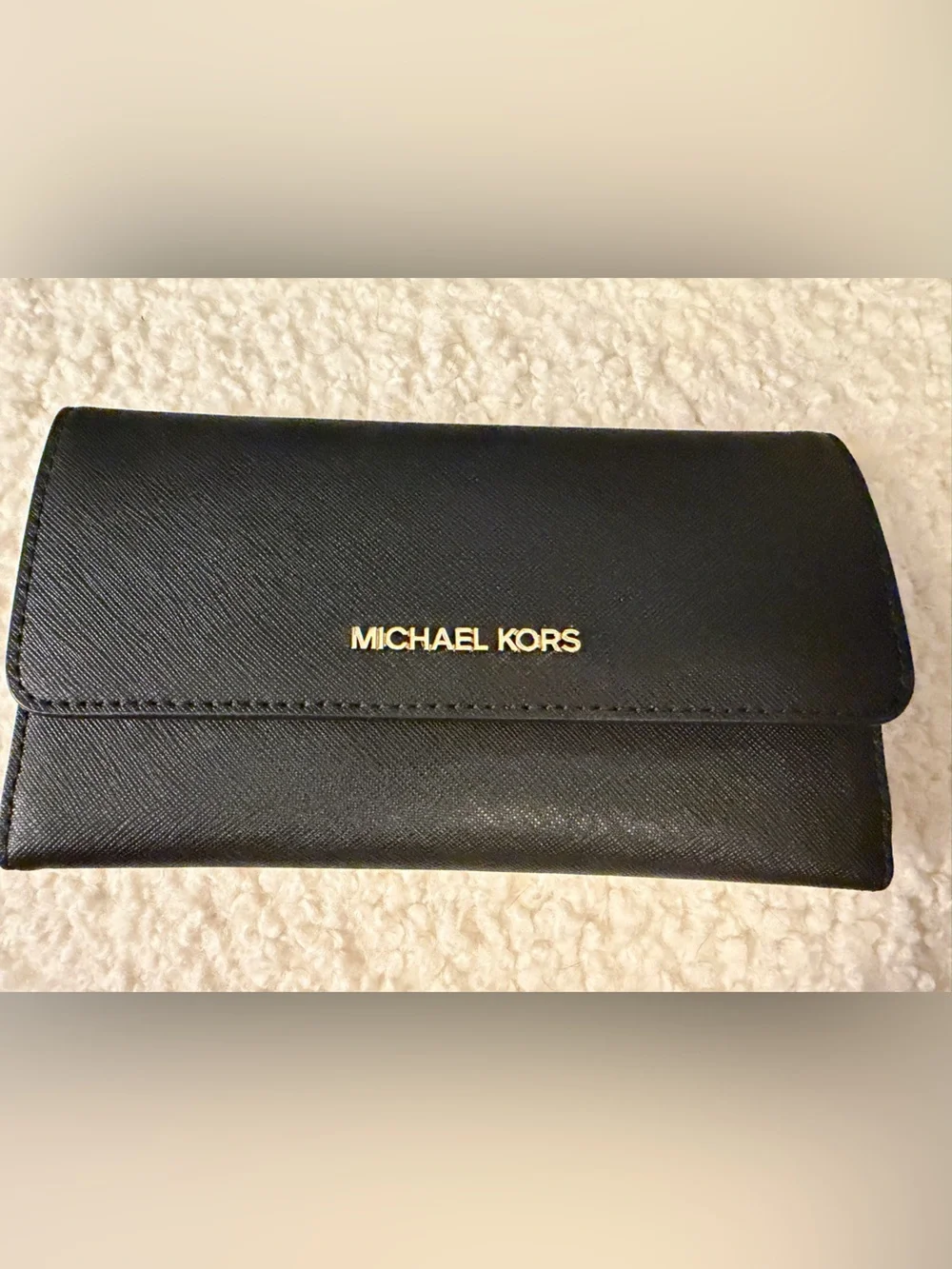 ✨Michael Kors Jet Set Travel Black Saffiano Leather Set! ✨
